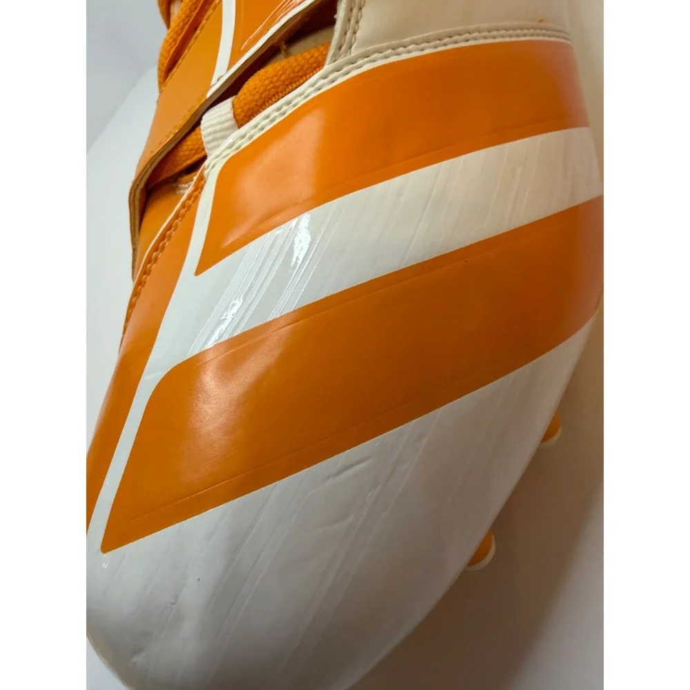 Adidas Malice Fly Cleats Football Size 13 Orange & White
